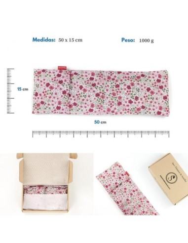 Saquito térmico de semillas Rosas