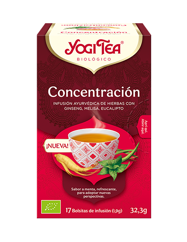 Yogi tea Concentración