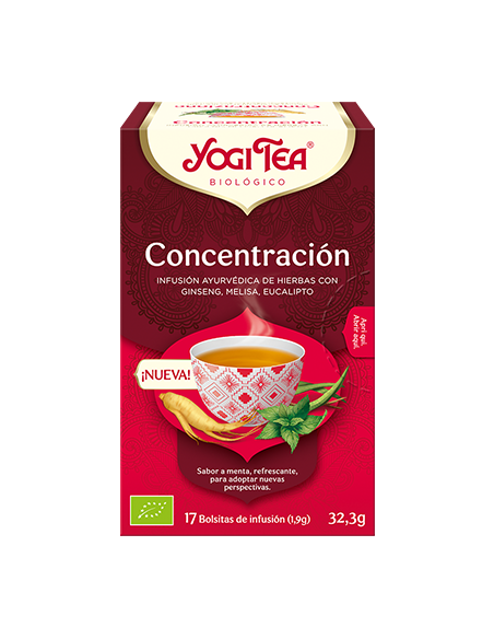 Yogi tea Concentración