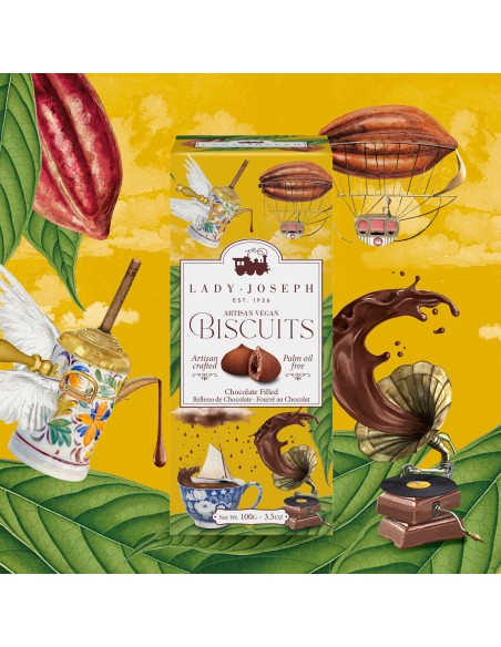 Galletas rellenas de chocolate Lady Joseph