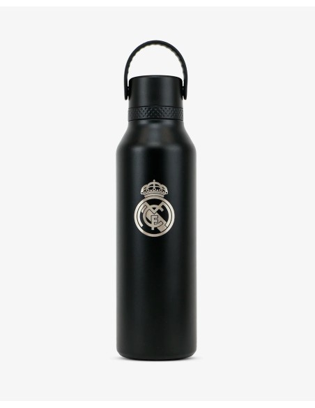 Botella térmica Real Madrid escudo black Runbott
