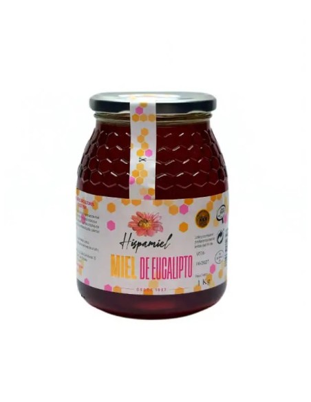 Miel Eucalipto 1kg Hispamiel