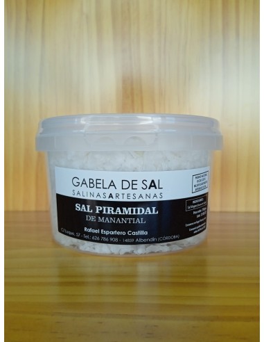 Sal piramidal de manantial 300g Gabela de Sal