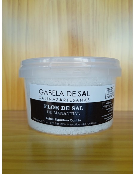 Flor de sal de manantial 300g Gabela de Sal