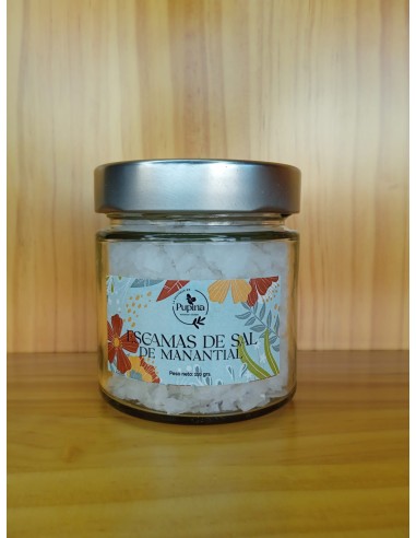 Escamas de sal de manantial La Despensa de Pupina