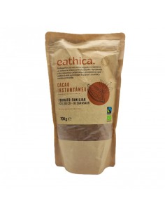 Cacao Instantáneo BIO azucarado. Formato familiar 800g