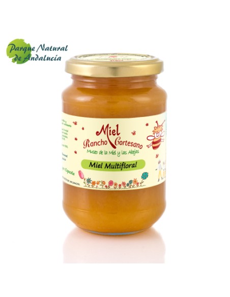 Miel Multifloral Ecológica 500g Rancho Cortesano