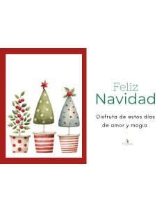 Postal navidad- Días amor y magia