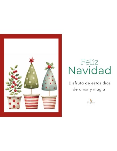 Postal navidad- Días amor y magia