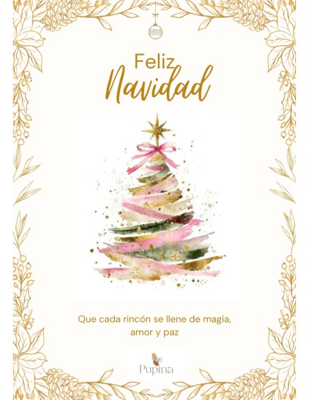 Postal Navidad-Que cada rincón se llene de magia, amor y paz