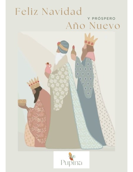 Postal Navidad-Reyes