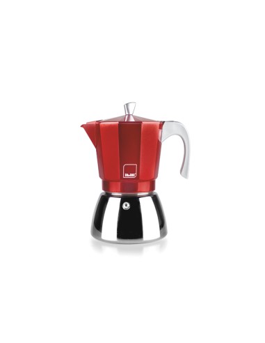 Cafetera Express Elba Red 3 tazas Ibili
