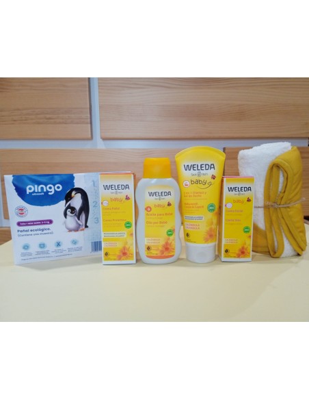 Pack Bienvenido bebé Weleda