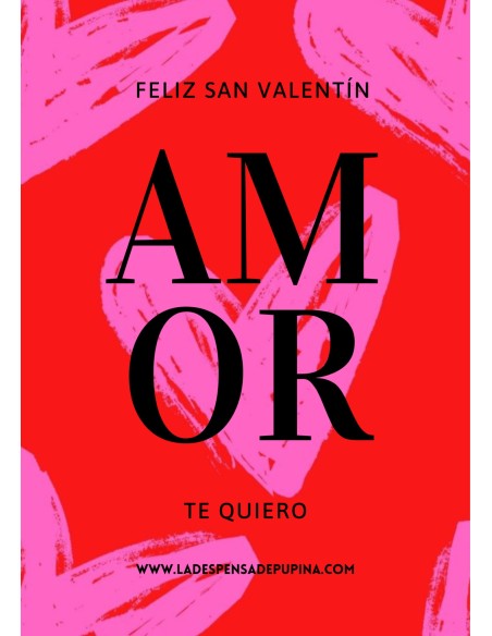 POSTAL SAN VALENTIN- AMOR