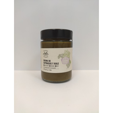Crema de Espinacas y Kale 330g Ecológicos Lola
