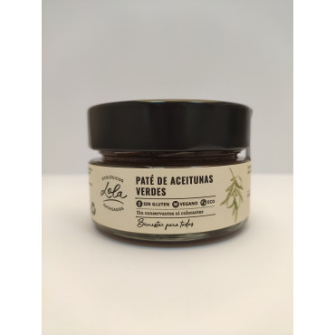 Paté de Aceitunas Verdes 120g Ecológicos Lola
