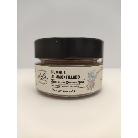 Hummus al Amontillado 130g Ecológicos Lola