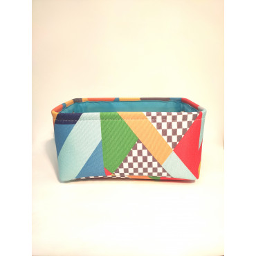 CESTA TELA COLORES (PEQUEÑA)