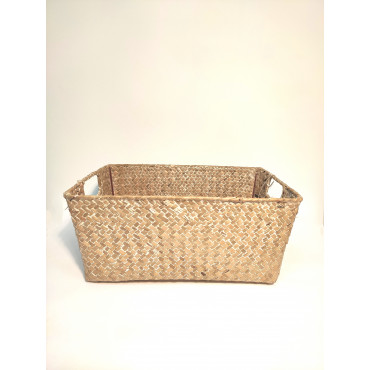 CESTA RECTANGULAR NATURAL