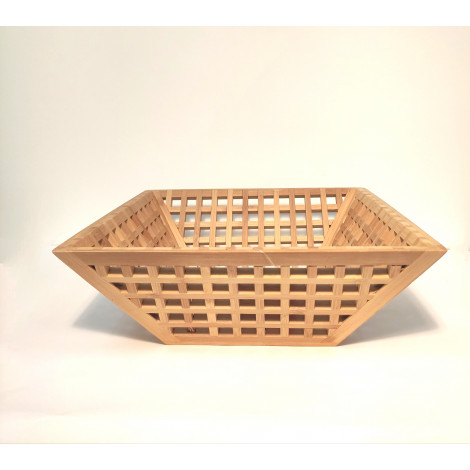 CESTA CUADRADA BAMBU