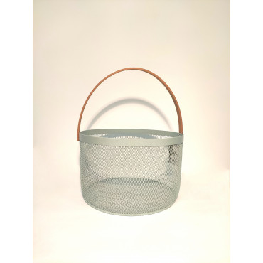 CESTA REJILLA GRIS
