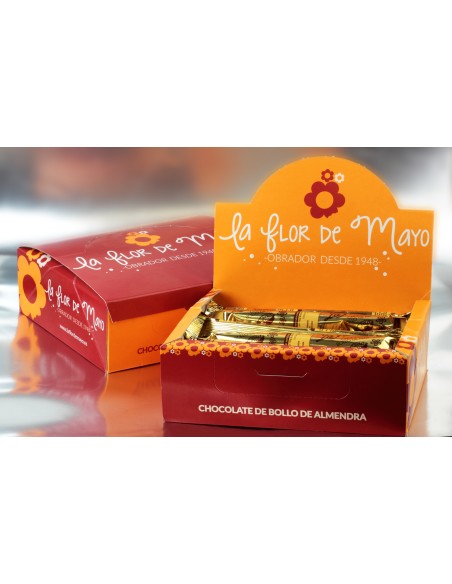 Turrolate chocolate y almendra 60g La flor de mayo