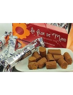 Turrolate chocolate y cacahuete 60g La Flor de Mayo