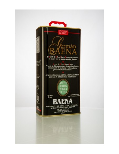 German Baena lata negra 5L