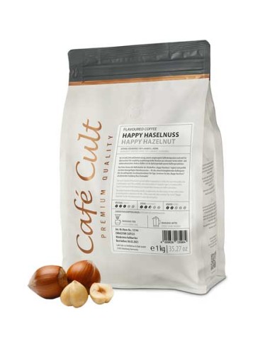 Café en grano con avellana 1kg