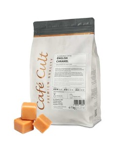 Café en grano con caramelo inglés 100g