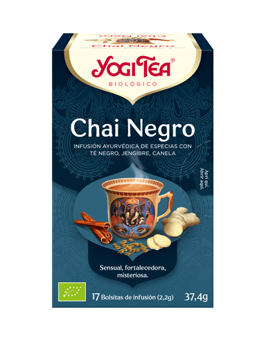 Yogi tea chai negro