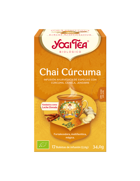 Yogi tea chai cúrcuma