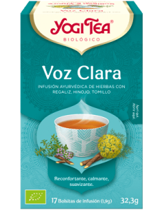 Yogi tea voz clara