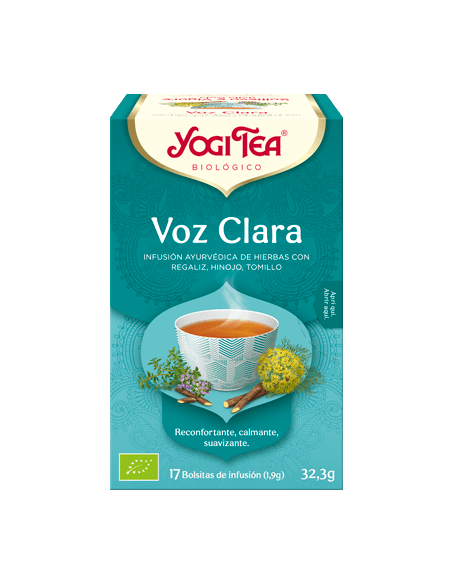 Yogi tea voz clara