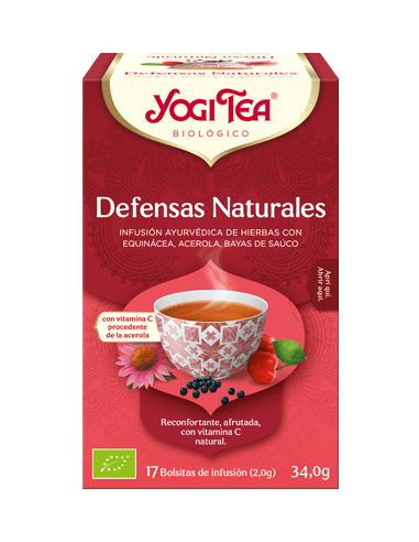 Yogi tea defensas naturales