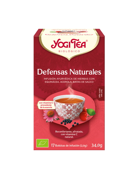 Yogi tea defensas naturales