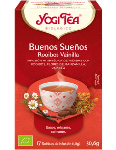 Yogi tea buenos sueños (rooibos vainilla)