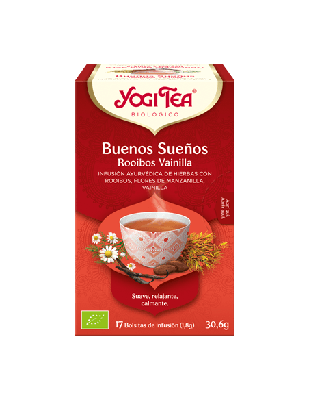 Yogi tea buenos sueños (rooibos vainilla)