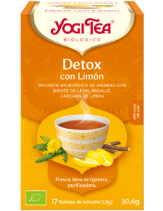 Yogi tea detox con limón