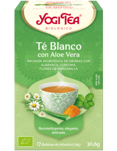 Yogi tea blanco con aloe vera