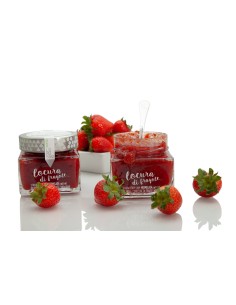 LOCURA DI FRAGOLE-Mermelada Extra Ecológica de fresa 175g...